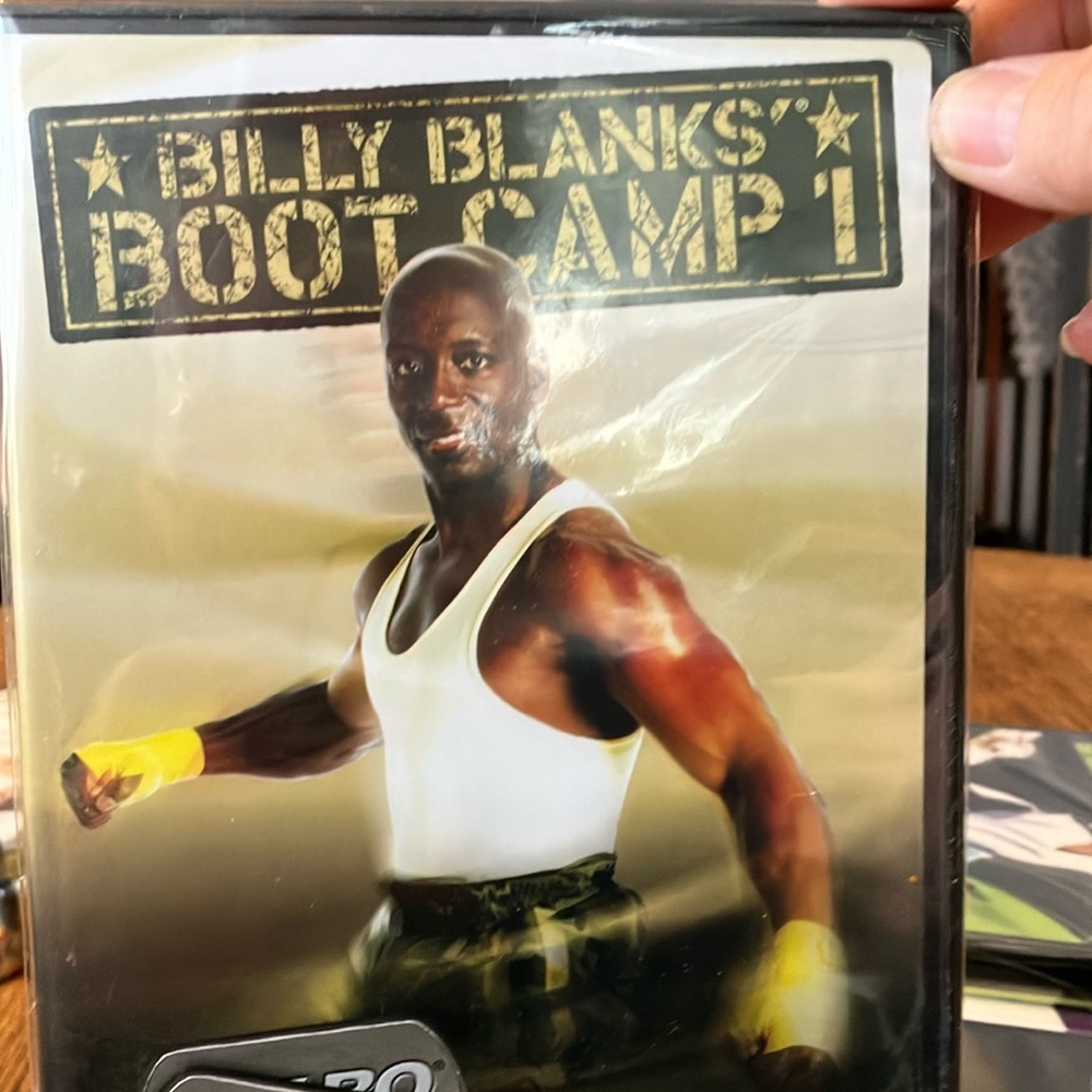 5 Billy Blanks Bootcamp DVDs